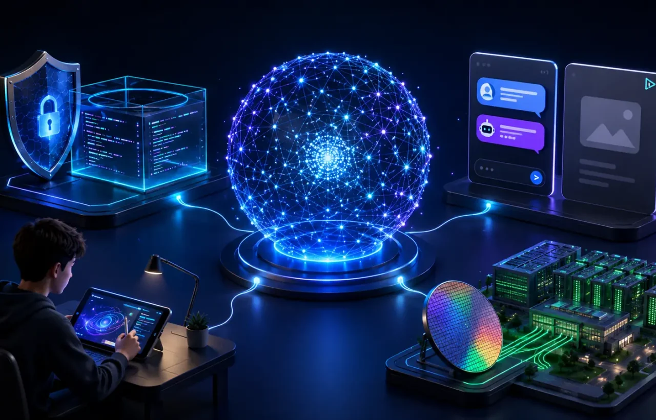 Technology overview for August 17–23 featuring AI, cybersecurity, chips and digital products